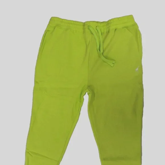 LRG Lifted Research Group Mens Neon Green '47 Jogger Sweatpants New 2XL - Picture 6 of 10